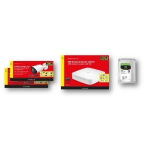 BWSet_121_2KFB_1R1TB Starter Set mit Rekorder, Festplatte und