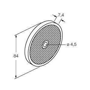 BRT-84 Zubehör, Reflektor