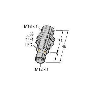 BI8-M18K-AP6X-H1141 Induktiver Sensor, mit erhöhtem Schaltab