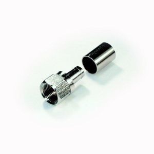 F 11 LOSE F-STECKER 4,8MM CRIMPBAR