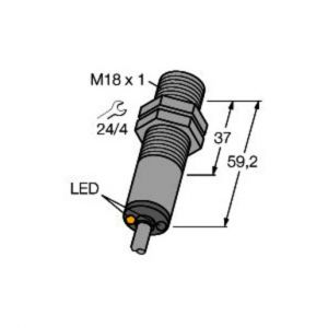 M18SP6D Opto-Sensor, Reflexionslichttaster