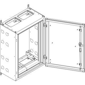 NT25E Wandgehäuse geerdet IP55 BxHxT: 590x840x