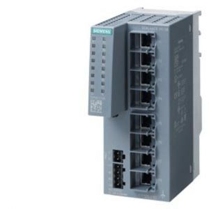 6GK5108-0BA00-2AC2, SCALANCE XC108 Unmanaged Switch, 8x RJ45