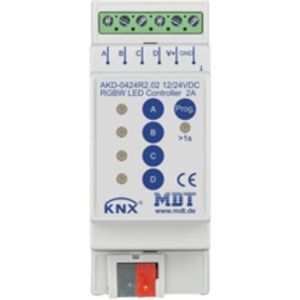 AKD-0424R2.02 LED Controller 4-Kanal 2/4 A, RGBW, 2TE,