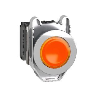 XB4FW35G5, Leuchtdrucktaster Harmony XB4F, 30mm,1Ö+1S, orange, 120 V