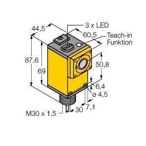 Q45UBB63DA Ultraschallsensor, Reflexionstaster