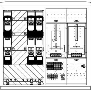 WS824L.N4.C1201 WS A850-2 N4 L 400A 1W2 Mitnetz Wandlers