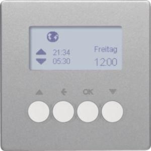 85745124 KNX-Funk Jalou-Uhr quickl Q.1/Q.3 alu