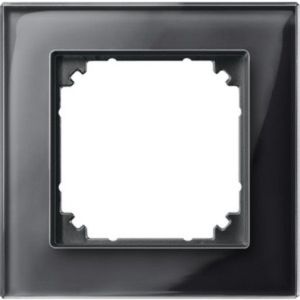 489103 M-PLAN-Echtglasrahmen, 1fach, Onyxschwar