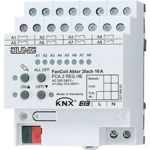 FCA 2 REGHE KNX Fan-Coil-Aktor 2fach, AC 230/240 V ~