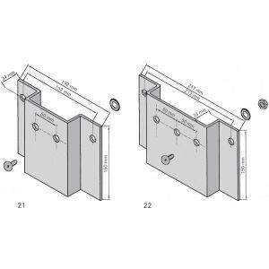 52026062 MONTAGEPLATTEN MKK 21