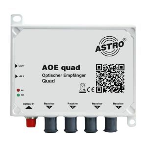 AOE quad Opto-/Elektrowandler Quad, Umsetzung opt