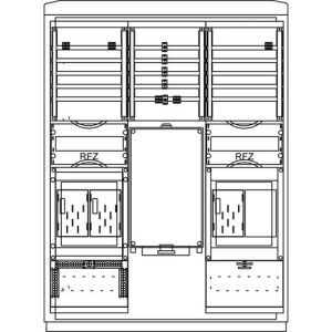 ZS814.S6.12 ZS A850-1 S6 3Z BKEI 12TE Zähleranschlus