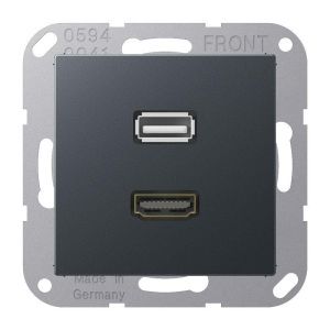 MA A 1163 ANM Multimedia-Anschlusssystem HDMI / USB 2.