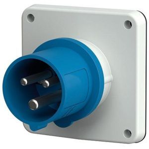 817 Anbaustecker, 32A3p6h230V, IP44 VN