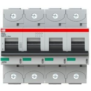 S804S-UCB50, S804S-UCB50 Hochlei.-Sicherungsautomat, 50A,B,1000VDC=Icu 50kA,4P