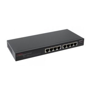 BURGSWITCH-G8408 8-Port Gigabit Switch managebar, VLAN, Q