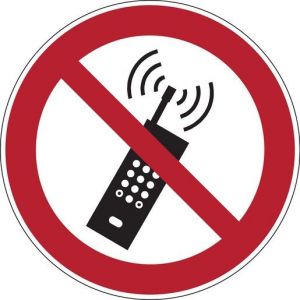 PIC 233-DIA 100-B7525 Verbotsschilder - Mobilfunk verboten