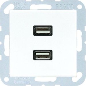 MA A 1153 WW Multimedia-Anschlusssystem 2 x USB 2.0,