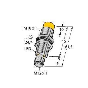 NI12U-M18M-VP4X-H1141 Induktiver Sensor