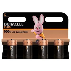 Plus-C K4, Batterie 1,5V Baby C Plus Power 4er Blister Duracell