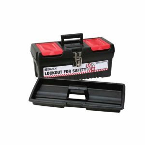 LOCKOUT FOR SAFETY TOOL BOX-MEDIUM Mittelgroßer Lockout-Werkzeugkasten