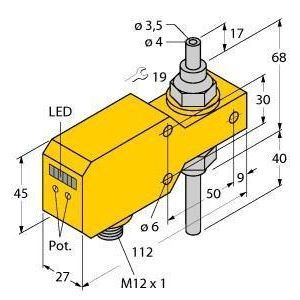 FCI-TCD04A4P-LIX-H1141 Strömungsüberwachung, Inline-Sensor mit