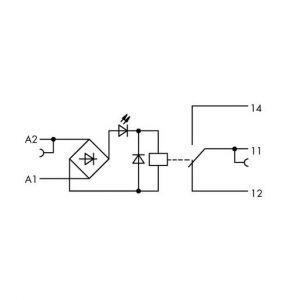 859-355 RelaismodulEingangsnennspannung AC/DC 4