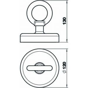 WZ 1028 Magnetheber 1300 N