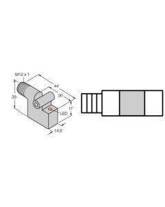 BIM-IKT-AP6X-H1141, Magnetfeldsensor, für Pneumatikzylinder