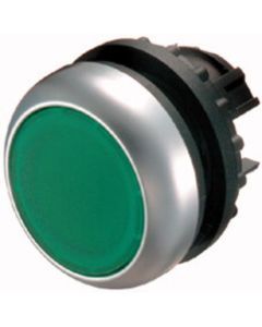 M22-DL-G, Leuchtdrucktaste flach, grün, blanko, Zubehör für Meldegerät, M22-DL-G