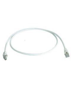 L00005A0051, Patchkabel S-FTP Cat.6A(IEC), 10,0 m, MP8 FS500, LSZH,weiss, 1:1