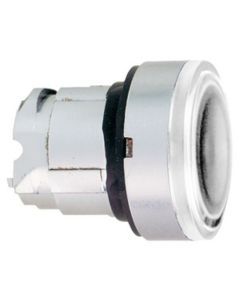 ZB4BW313, Frontelement für Leuchtdrucktaster ZB4, tastend, weiß, Ø 22 mm