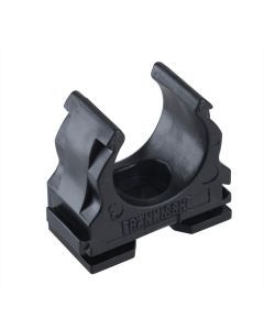 clipfix-UV 20 schwarz, Kunststoff Klemmschelle clipfix-UV 20 schwarz