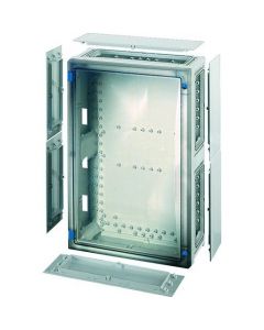 FP 0411, ENYSTAR-Leergehäuse, Einbaumaße 486x306x136mm, transparenter Tür
