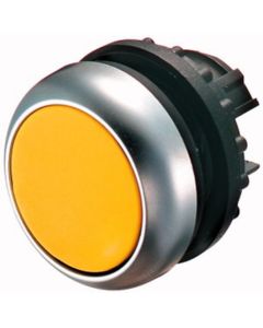 M22-DL-Y, Leuchtdrucktaste flach, gelb, blanko, Zubehör für Meldegerät, M22-DL-Y