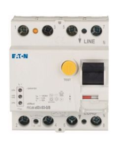 FRCDM-63/4/03-G/B, Digitaler FI-Schalter, allstromsensitiv, 63 A, 4p, 300 mA, Typ G/B