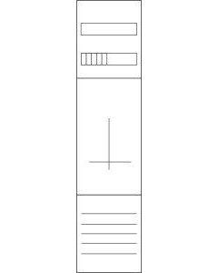 ZSD-Z17A1239 Zählerfeld, 1-feldrig, vorbereitet, Vers