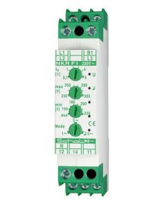 NKR F1, Netz-Überwachungs-Relais U-Fenster  3x230/400V AC, 1 Wechsler