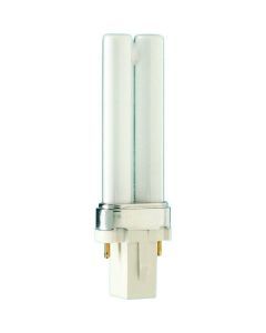 MASTER PL-S 5W/840/2P 1CT/5X10BOX, MASTER PL-S 2P - Compact fluorescent lamp without integrated ballast - Lampenleistung EM 25°C,nominal: 5 W - Energieeffizienzklasse: G