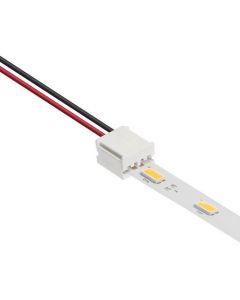 50070201, LED-Streifen Steckverbinder 8 mm 2-polig mit 50 cm-Kabel freie Drahtenden