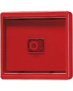 661 WGL R, Abdeckung, Glasscheibe, rote Wippe, rotes Lichtaustrittsfenster, 661 WGL rot