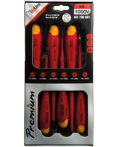 BIZ 790081, Set aus 6 schraubenzieher I-SLIM Schlitz/PZ