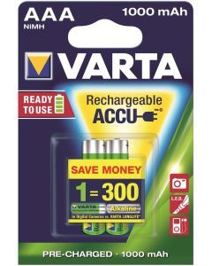 5703, Recharge Accu Power AAA, 2er Blist.*MARKENRECHTE beschränkt EMEA + RU*