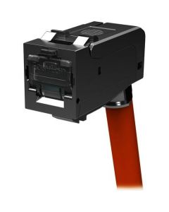 CKWAK007, fixLink® SL RJ45 Keystone geschirmt Kat.6A (ISO/IEC) AWG 24-22 gewinkelt