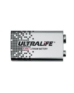 U9VL, ULTRALIFE 9V Lithium Blockbatterie 9 Volt, 1200 mA , 6F22 / U9VL-J