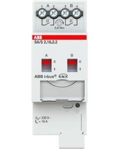 SA/S2.16.2.2, SA/S2.16.2.2 Schaltaktor, 2fach, 16 A, REG