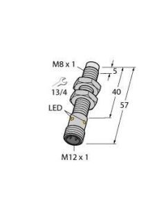 NI6U-EGT08-AP6X-H1341 Induktiver Sensor, mit erhöhtem Schaltab