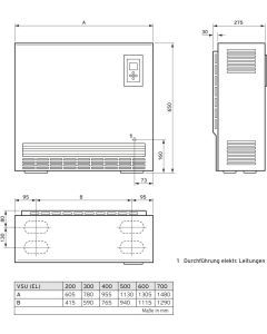 VSU 200 EL VAILLANT Elektro-Speicherheizgerät VSU 2