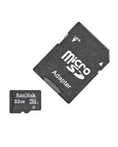SDKARTE 32GB, microSDHC Karte 32GB Class 4 mit Adapter
